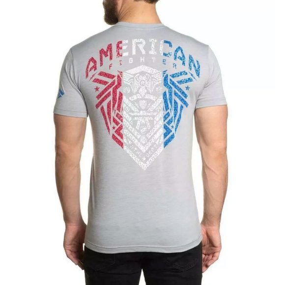 AMERICAN FIGHTER Men's T-Shirt S/S CROWNPOINT TEE - Picture 2 of 9